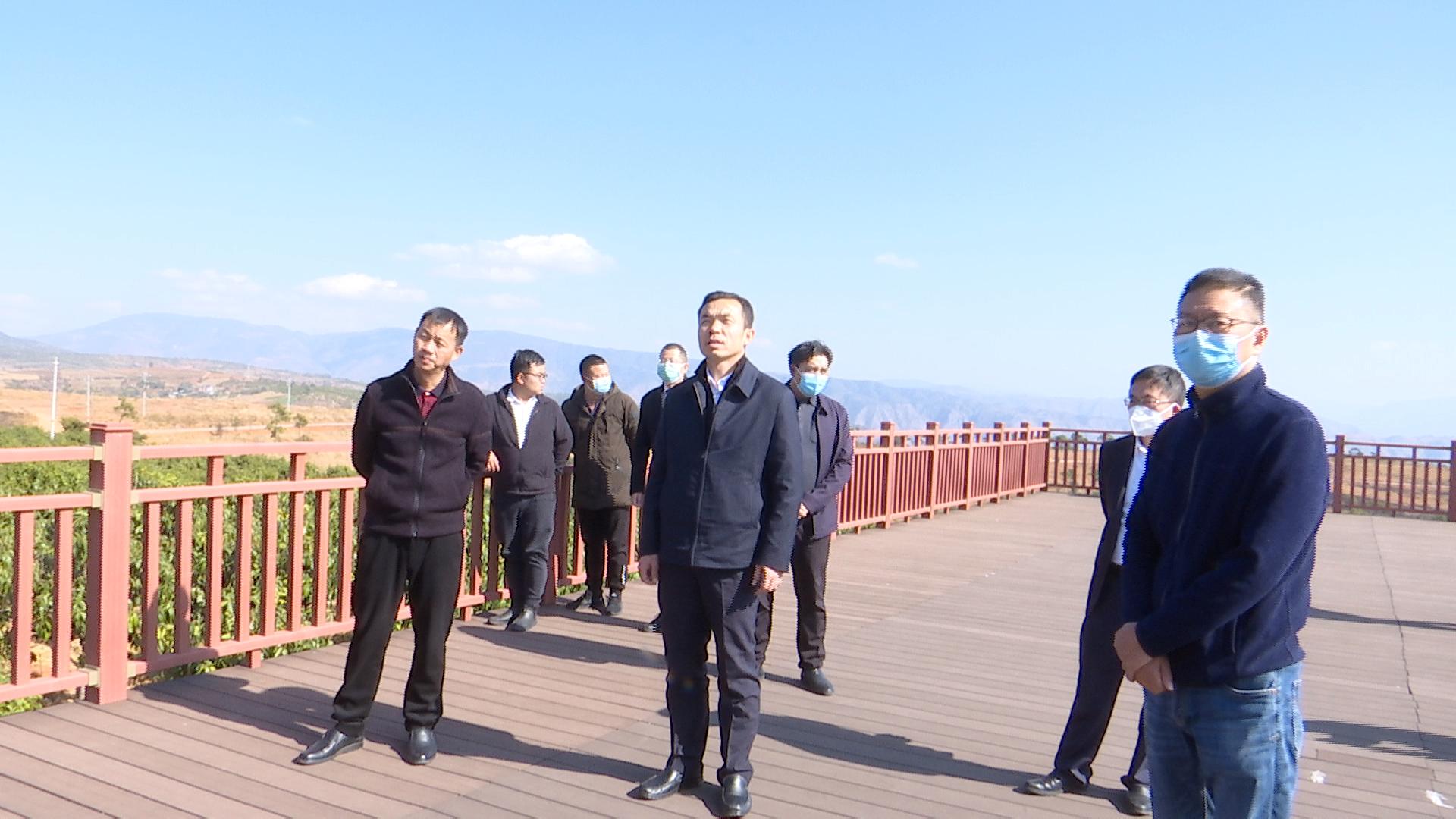 张建军到永仁宣讲党的二十大精神并调研产业促进脱贫人口增收工作